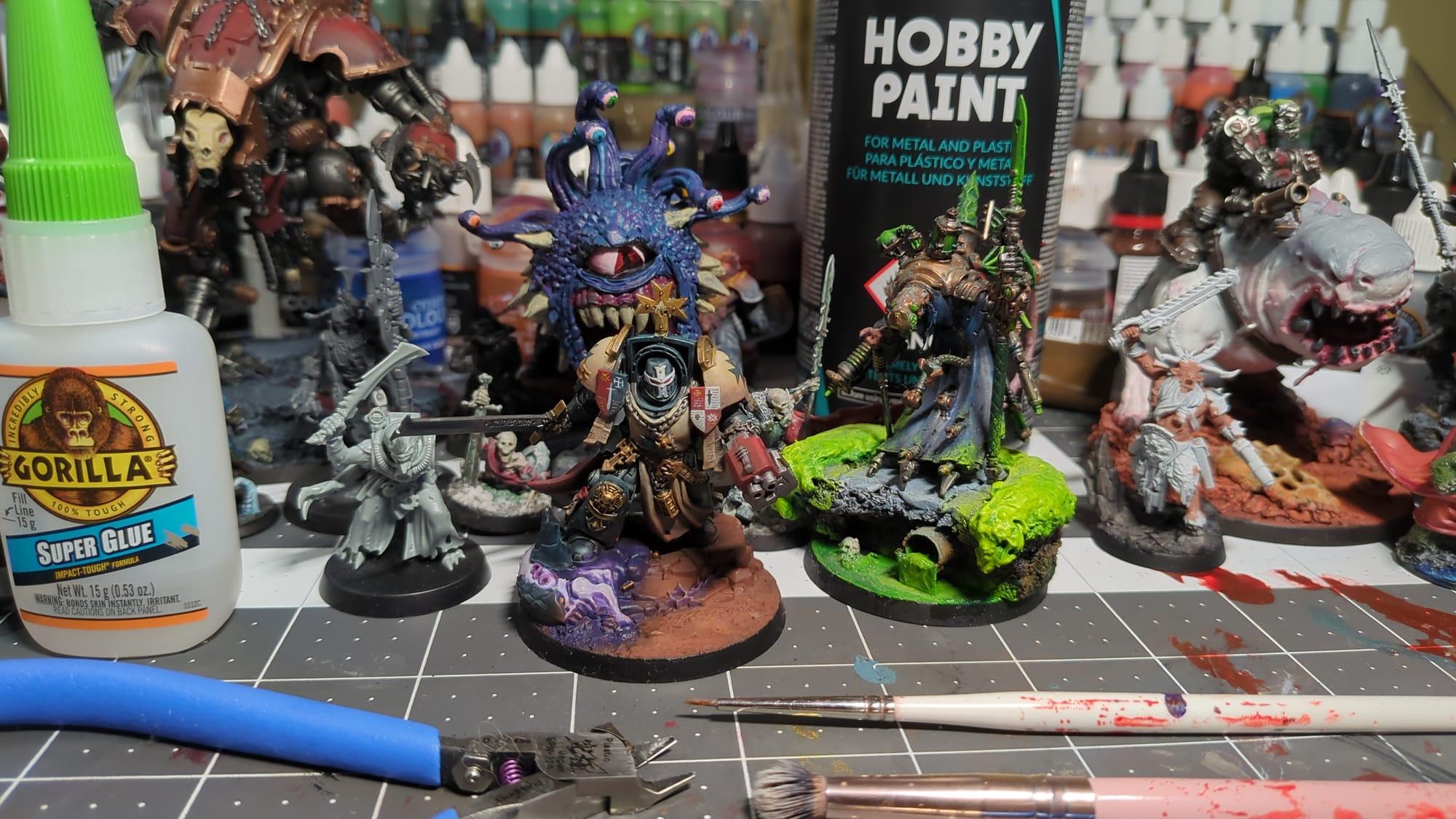 Feature image for A Beginner's Guide to Painting Tabletop RPG and wargaming Miniatures